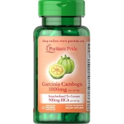 Блокатор жиров Puritan's Pride - Garcinia Cambodgia 1000 мг (60 капсул)