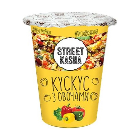 Кускус Street Kasha - З овочами (50 грам)