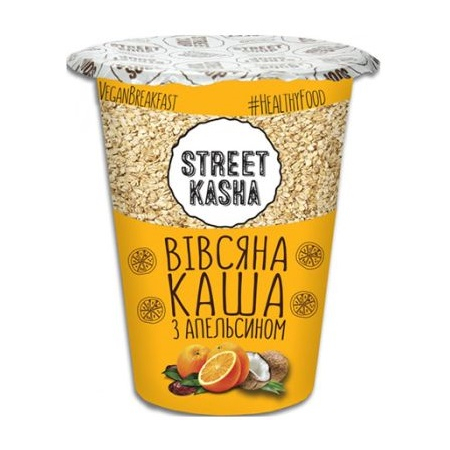 Oatmeal Street Kasha - With orange (50 grams)