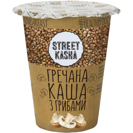 Каша Street Kasha - Гречневая с грибами (50 грамм)