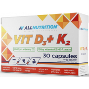 Витамины AllNutrition - Vit D3 + K2 (30 капсул)