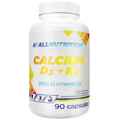 AllNutrition Calcium - Calcium D3 + K2 (90 capsules)