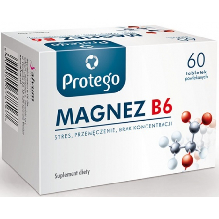 Магній Salvum Lab - Magnez B6 (60 пігулок)