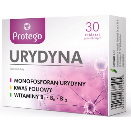 Strengthening the nervous system Salvum Lab - Urydyna (30 tablets)
