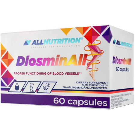 Підтримка кровоносних судин AllNutrition - DiosminAll (60 капсул)