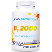 Витамины AllNutrition - D3 2000 (200 капсул)