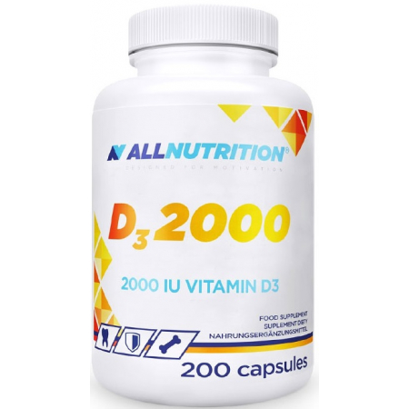 Вітаміни AllNutrition - D3 2000 (200 капсул)