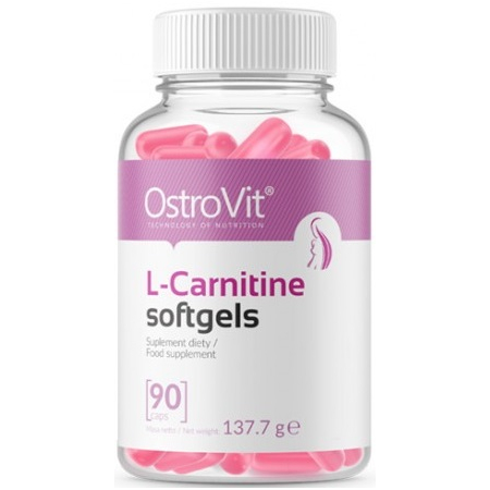 Карнитин OstroVit - L-Carnitine 1000 softgels (90 капсул)