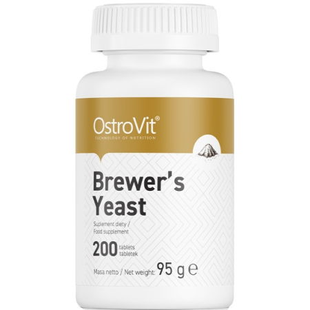 Для кожи и волос OstroVit - Brewer's Yeast (200 таблеток)