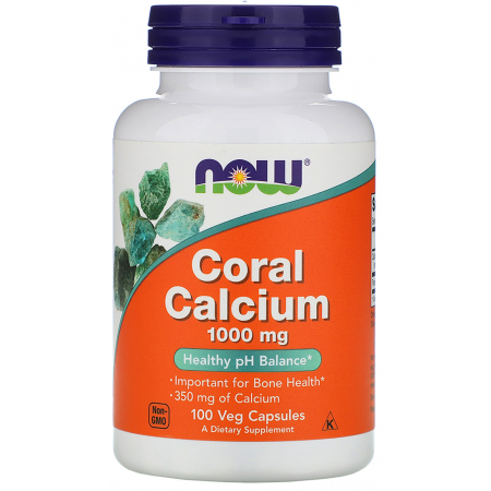 Minerals Now Foods - Coral Calcium 1000 mg (100 capsules)