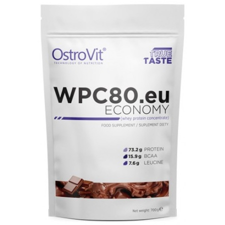Сироватковий протеїн OstroVit - WPC80.eu ECONOMY (700 г)