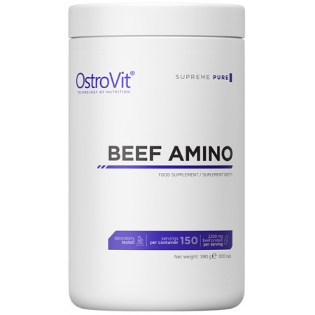 Комплекс амінокислот OstroVit - Beef Amino (300 пігулок)