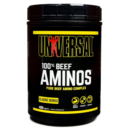 Комплекс амінокислот Universal Nutrition – 100% Beef Aminos