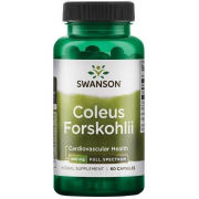 Swanson Cardiovascular Health - Full Spectrum Coleus Forskohlii 400mg (60 Capsules)
