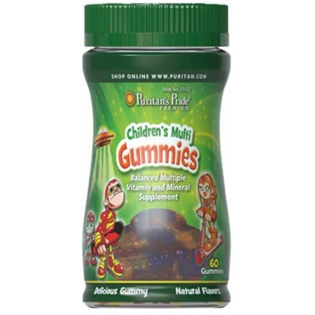 Мультивітаміни та мінерали для дітей Puritan's Pride - Childrens Multivitamins & Minerals Gummies (60 мармеладок)