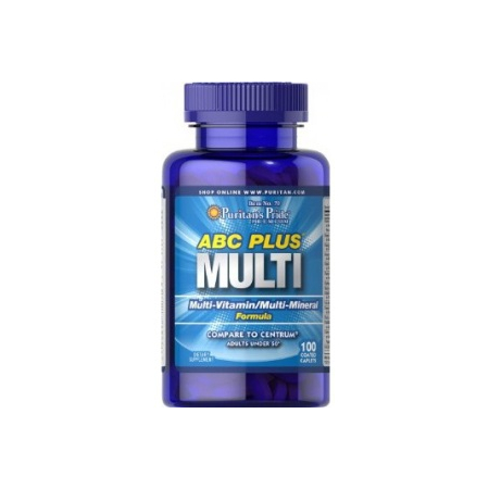 Puritan's Pride Vitamins & Minerals - ABC Plus Multi (100 Tablets)