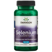 Heart, Brain & Immune Health Swanson - Selenium 100mg (200 Capsules)