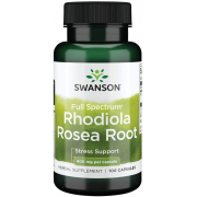 Родиола Swanson - Rhodiola Rosea Root 400 мг (100 капсул)