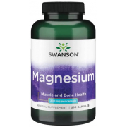 Магний Swanson - Magnesium 200 мг (250 капсул)