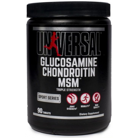 Для суглобів та зв'язок Universal Nutrition - Glucosamine Chondroitin MSM Sport Series (90 таблеток)