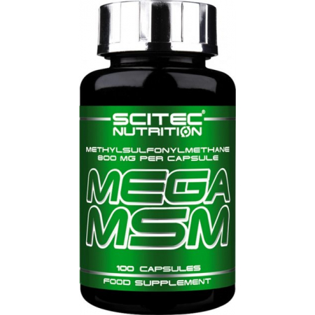 Хондропротектор Scitec Nutrition - Mega MSM (100 капсул)