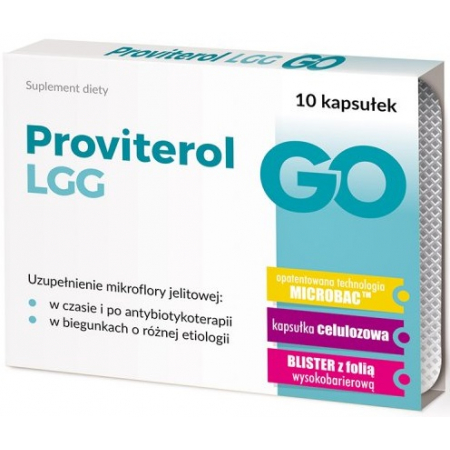Поповнення мікрофлори кишечника Salvum Lab - Proviterol LGG GO (10 капсул)