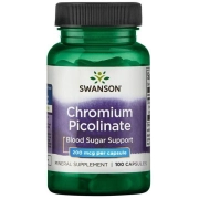 Блокатор жиров Swanson - Chromium Picolinate 200 мкг