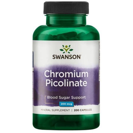 Блокатор жиру Swanson - Chromium Picolinate 200 мкг