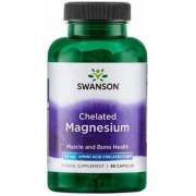 Хелат магния Swanson - Chelated Magnesium 133 мг (90 капсул)