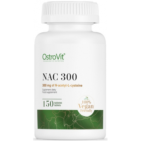 Комплексна підтримка організму OstroVit - NAC 300 (150 пігулок)