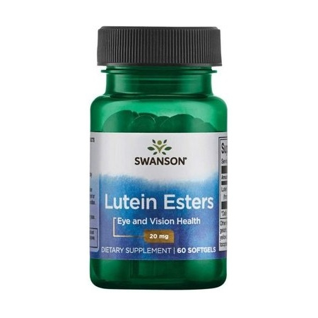 Здоровье глаз Swanson - Lutein Esters 20 мг (60 капсул)