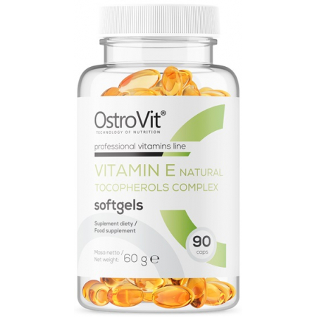 OstroVit Antioxidant - Vitamin E Natural Tocopherols Complex (90 capsules)