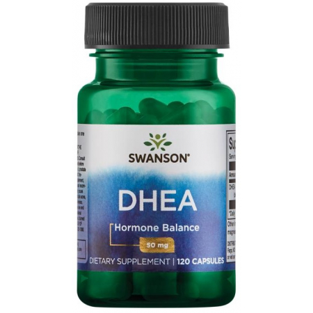 Підтримка рівня гормонів Swanson – DHEA 50 мг (120 капсул)