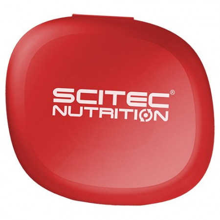 Таблетница Scitec Nutrition - Pill Box красная