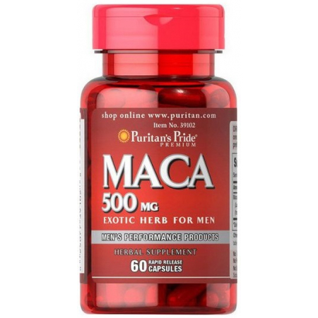 Adaptogen Puritan`s Pride - Maca 1000 mg (60 capsules)