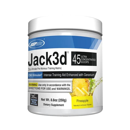 USP Labs Pre-Workout - Jack 3D (250 grams)