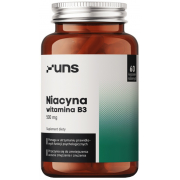 Витамины UNS - Niacyna witamina B3 (60 капсул)