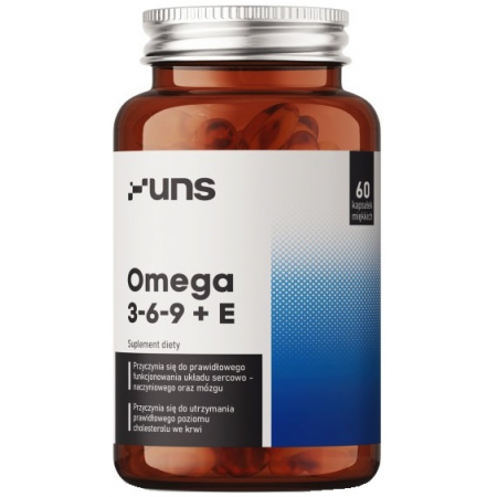 Омега UNS – Omega 3-6-9 + E (60 капсул)