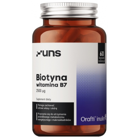 Вітаміни UNS - Biotyna Witamina B7 2500 мкг (60 капсул)