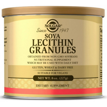 Soy Lecithin Solgar - Soya Lecithin Granules (227 grams)