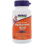 Гіалуронова кислота Now Foods - Hyaluronic Acid 100 мг (60 капсул)