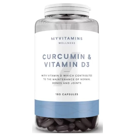 Вітаміни Myprotein - Curcumin Vit D3 (60 капсул)