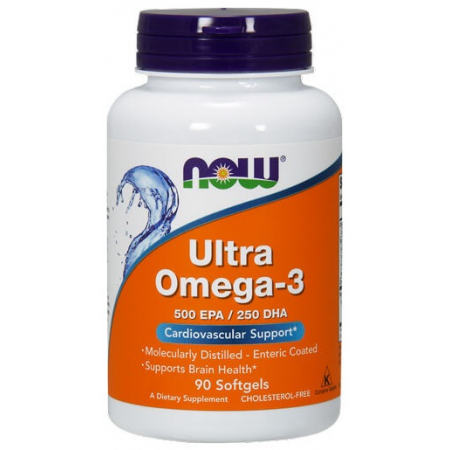 Омега Now Foods - Ultra Omega-3 (90 капсул)