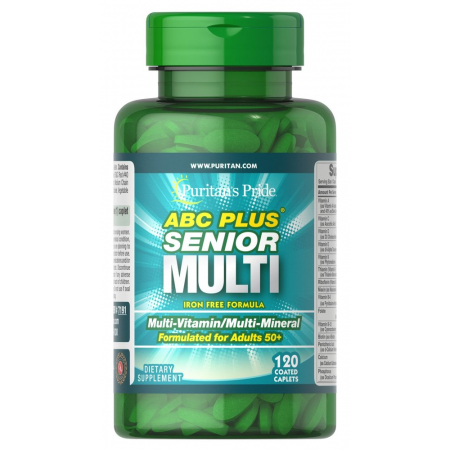 Puritan's Pride - ABC Plus Senior Multi Vitamin & Mineral Complex (60 Tablets)