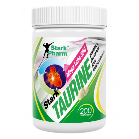 Таурін Stark Pharm - Taurine 500 мг (200 таблеток)