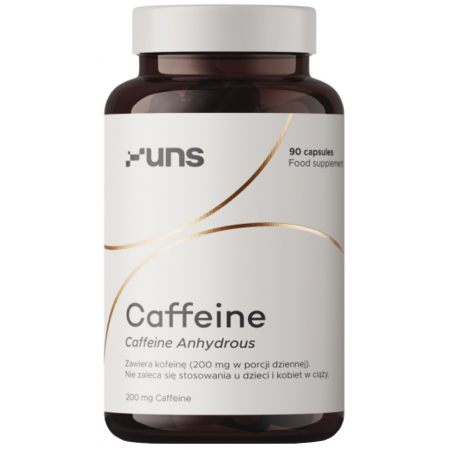 Кофеїн UNS - Caffeine 200 мг (50 капсул)