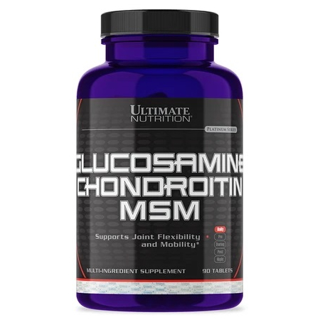 Glucosamine Ultimate Nutrition - Glucosamine Chondroitin MSM (90 tablets) ***
