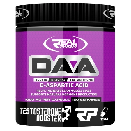 D-aspartic acid Real Pharm - DAA 1000 mg (150 capsules)