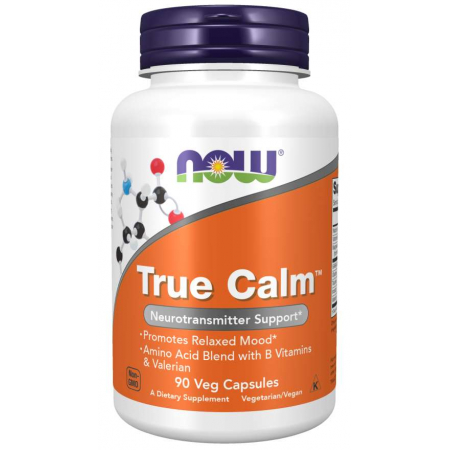 Релаксант Now Foods - True Calm Amino Relaxer (90 капсул)