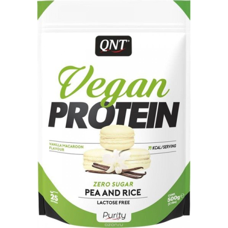 Растительный протеин QNT - Vegan Protein (500 грамм)